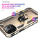 iPhone 13 Pro Shockproof TPU + PC Protective Case with 360 Degree Rotating Holder - Gold