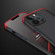 iPhone 13 Pro GKK Three Stage Splicing Full Coverage PC Phone Case - Black Red