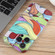 iPhone 13 Pro Dustproof Net Full Coverage PC Phone Case - Contrasting Leaves