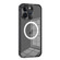 iPhone 13 Pro MagSafe HD Spring Buckle Metal Phone Case - Black