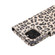 iPhone 13 Pro Leopard Pattern Horizontal Flip PC + PU Leather Case with Holder & Card Slots & Wallet - Brown