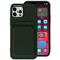 iPhone 13 Pro TPU + Flannel Lining Shockproof Case with Card Slots - Dark Green
