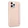 iPhone 13 Pro Skin Feel Horizontal Flip PU Leather Case with Holder & Card Slot - Pink