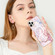 iPhone 13 Pro Marble Pattern Dual-side IMD Magsafe TPU Phone Case - Rose Gold 005