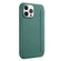 iPhone 13 Pro Skin Feel Horizontal Flip PU Leather Case with Holder & Card Slot - Deep Green