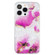 iPhone 13 Pro IMD Shell Pattern TPU Phone Case - Red Marble