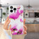 iPhone 13 Pro IMD Shell Pattern TPU Phone Case - Red Marble