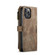 iPhone 13 Pro CaseMe-C30 PU + TPU Multifunctional Horizontal Flip Leather Case with Holder & Card Slot & Wallet & Zipper Pocket - Brown