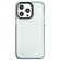 iPhone 13 Pro 2 in 1 Frosted TPU Phone Case - Transparent Black