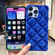 iPhone 13 Pro Diamond Lattice Varnish TPU Phone Case - Blue