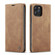 iPhone 13 Pro CaseMe-013 Multifunctional Retro Frosted Horizontal Flip Leather Case with Card Slot & Holder & Wallet - Brown