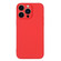 iPhone 13 Pro Silicone Phone Case with Wrist Strap - Red