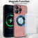 iPhone 13 Pro Skin Feel Leather MagSafe Magnetic Phone Case - Pink
