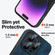iPhone 13 Pro Skin Feel Leather MagSafe Magnetic Phone Case - Blue