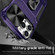 iPhone 13 Pro Camshield Robot TPU Hybrid PC Phone Case - Purple