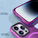 iPhone 13 Pro Acrylic + TPU MagSafe Protective Phone Case - Purple