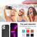 iPhone 13 Pro Leather Texture Full Coverage Phone Case - Black
