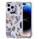 iPhone 13 Pro Transparent Double Sided Magsafe Phone Case - Brown Flower iPhone 13 Pro Transparent Double Sided Magsafe Phone Case - Brown Flower