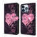 iPhone 13 Pro Crystal 3D Shockproof Protective Leather Phone Case - Lace Love