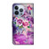 iPhone 13 Pro Crystal 3D Shockproof Protective Leather Phone Case - Butterfly