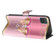 iPhone 13 Pro Crystal 3D Shockproof Protective Leather Phone Case - Pink Bottom Butterfly