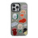 iPhone 13 Pro Cute Animal Pattern Series PC + TPU Phone Case - Colorful Puppy