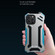 iPhone 13 Pro R-JUST Shockproof Armor Metal Protective Case - Blue