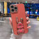 iPhone 13 Pro Plating Rabbit Holder Phone Case - Red