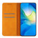 iPhone 13 Pro Ethnic Embossed Adsorption Leather Phone Case - Yellow
