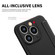 iPhone 13 Pro Imitate Liquid Skin Feel Leather Phone Case with Card Slots - Grey