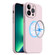 iPhone 13 Pro LK MagSafe Magnetic Silicone Phone Case - Pink