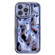 iPhone 13 Pro Electroplating Meteorite Texture TPU Phone Case - Blue