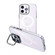 iPhone 13 Pro MagSafe Magnetic Invisible Holder Transparent Phone Case - Silver