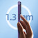 iPhone 13 Pro MagSafe Magnetic Invisible Holder Transparent Phone Case - Purple