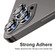 iPhone 13 Pro ENKAY Hat-Prince Aluminium Alloy + Tempered Glass Camera Lens Cover Film Ring / 13 Pro Max - Graphite