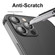 iPhone 13 Pro ENKAY Hat-Prince Aluminium Alloy + Tempered Glass Camera Lens Cover Film Ring / 13 Pro Max - Graphite