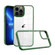 iPhone 13 Pro Macaron High Transparent PC Phone Case - Green