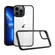 iPhone 13 Pro Macaron High Transparent PC Phone Case - Black