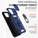 iPhone 13 Sliding Camshield Holder Phone Case - Blue