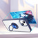 iPhone 13 Ring Holder TPU+Acrylic Phone Case - Black