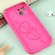 iPhone 13 Liquid Airbag Decompression Phone Case - Light Rose Red