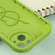 iPhone 13 Liquid Airbag Decompression Phone Case - Grass Green
