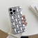 iPhone 13 3D Cube Weave Texture Skin Feel Phone Case - Silver