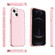 iPhone 13 Shockproof Terminator Style Glitter Powder Protective Case - Pink