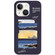 iPhone 13 Painted Pattern Skin-friendly PC Phone Case - Purple+Sunset