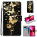 iPhone 13 Coloured Drawing Cross Texture Horizontal Flip PU Leather Case with Holder & Card Slots & Wallet & Lanyard - Golden Butterfly Group