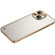 iPhone 13 Metal Frame Frosted Case - Gold