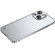 iPhone 13 Metal Frame Frosted Case - Silver