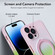 iPhone 13 MagSafe Holder Gradient TPU Phone Case - Gray Purple
