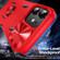 iPhone 13 Sliding Camshield Armor Phone Case with Ring Holder - Red